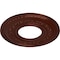 Ekena Millwork Anthony Ceiling Medallion (Canopies up to 11 5/8"), 29 3/8"OD x 11 5/8"ID x 1 1/8"P, Antique Copper CM29ATACS - alternate 2